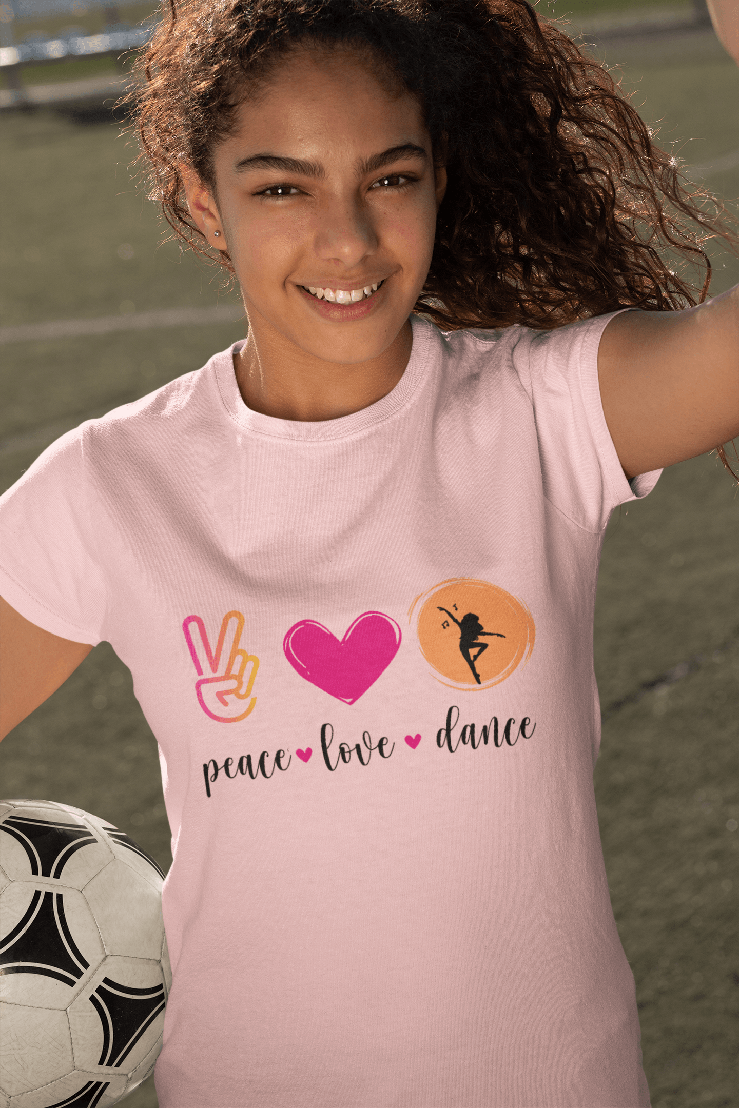 Peace, Love & Dance Unisex Jersey Tee - ✌️❤️💃 Express Yourself Through Movement! 💃❤️✌️ - Whippie's