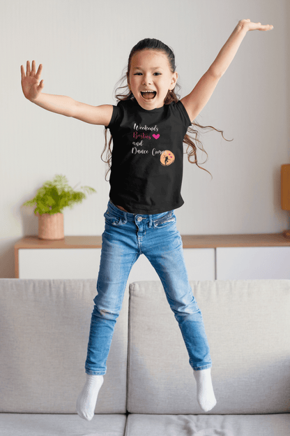 Weekends, Besties, & Dance Comps Youth Tee - 👯‍♀️💖 Dance Friends Make the Best Friends! 💖👯‍♀️ - Whippie's
