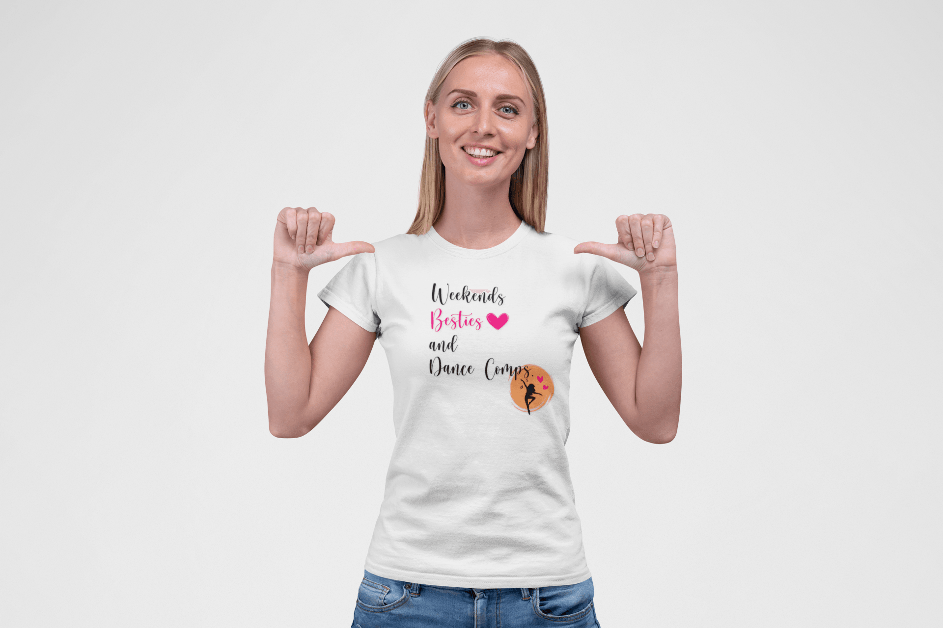 Weekends, Besties, & Dance Comps Unisex Jersey Tee - 👯‍♀️💖 Dance Friends Make the Best Friends! 💖👯‍♀️ - Whippie's