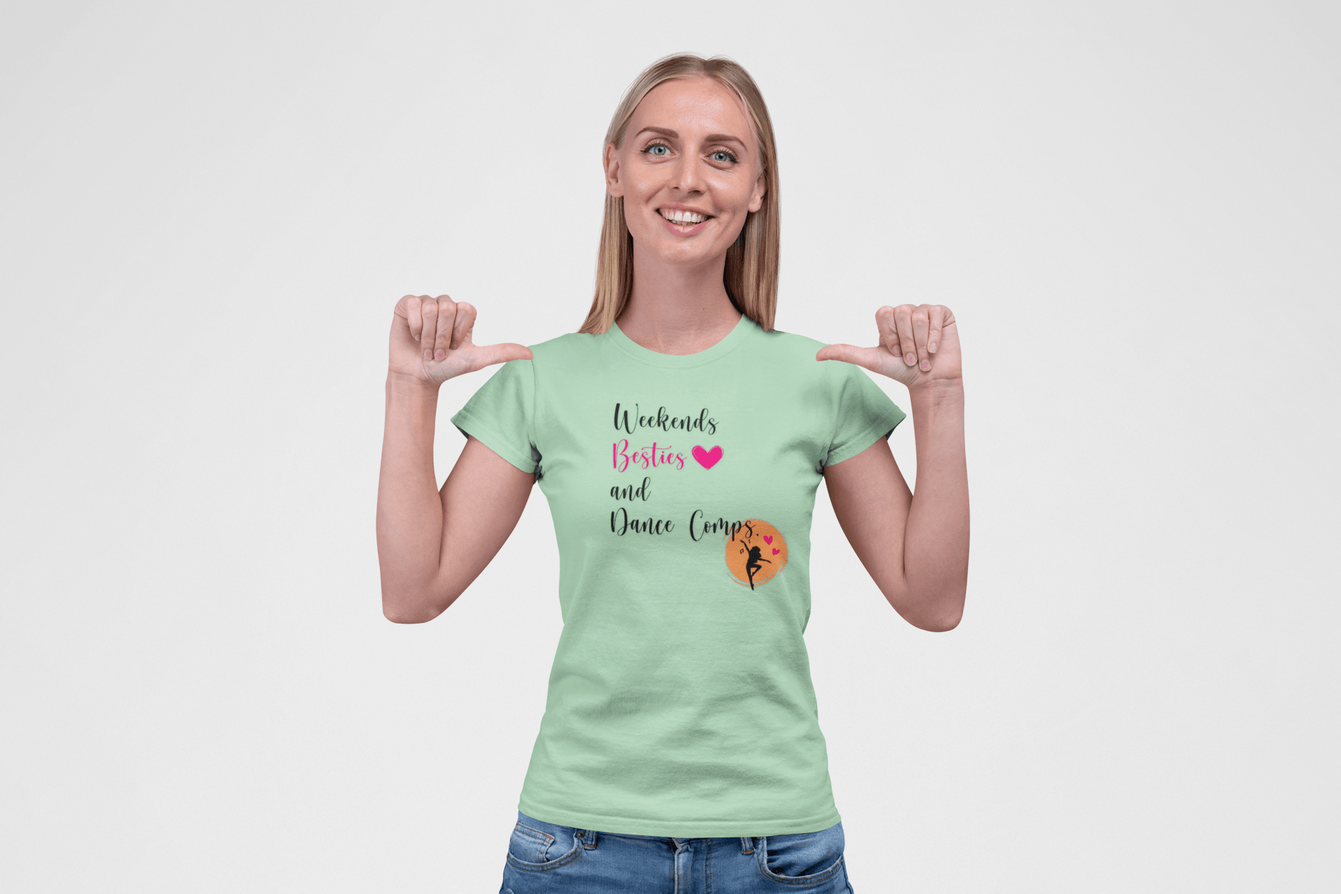 Weekends, Besties, & Dance Comps Unisex Jersey Tee - 👯‍♀️💖 Dance Friends Make the Best Friends! 💖👯‍♀️ - Whippie's