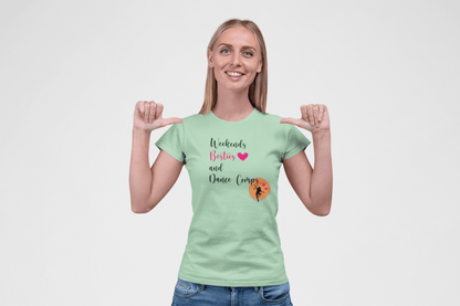 Weekends, Besties, & Dance Comps Unisex Jersey Tee - 👯‍♀️💖 Dance Friends Make the Best Friends! 💖👯‍♀️ - Whippie's