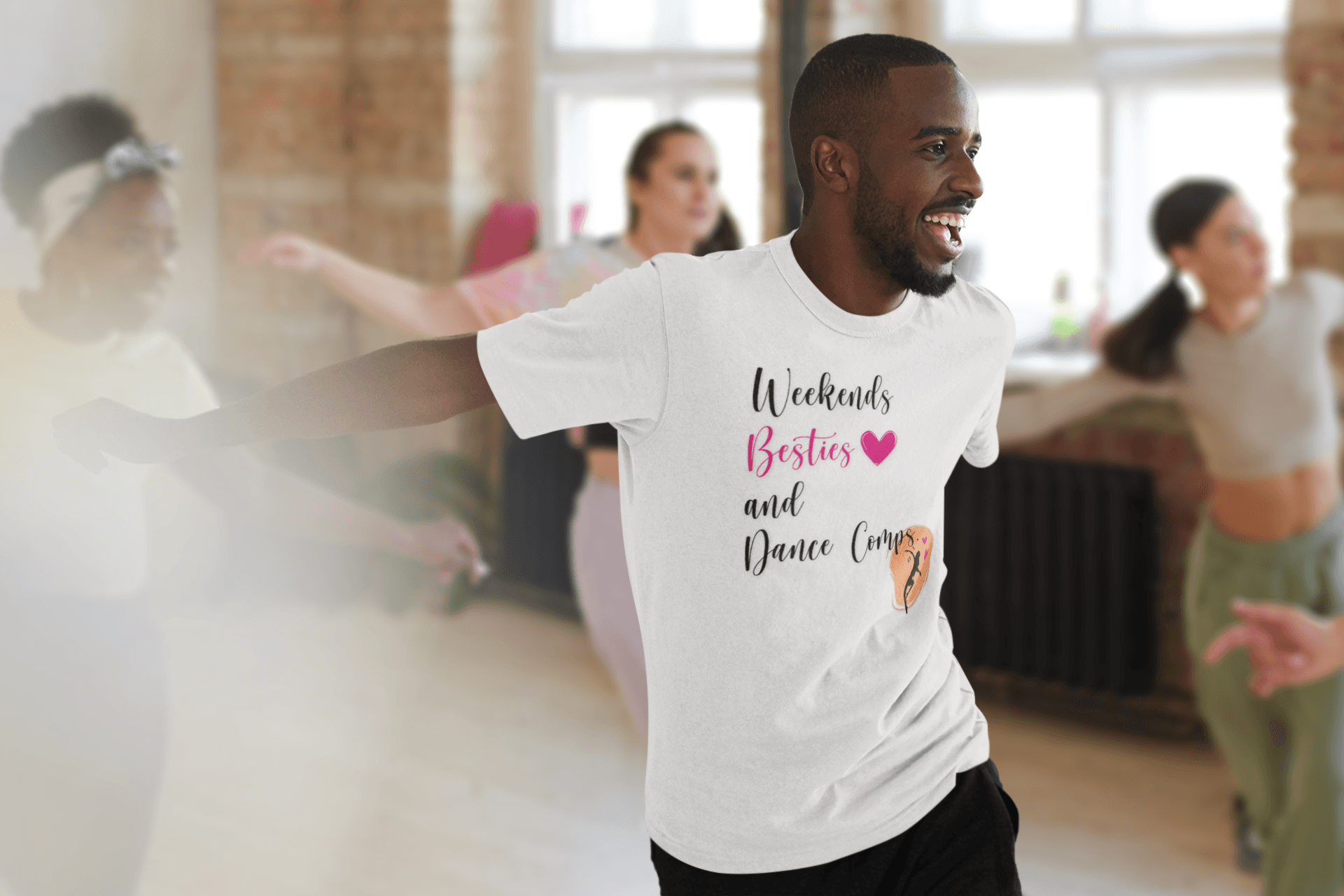 Weekends, Besties, & Dance Comps Unisex Jersey Tee - 👯‍♀️💖 Dance Friends Make the Best Friends! 💖👯‍♀️ - Whippie's
