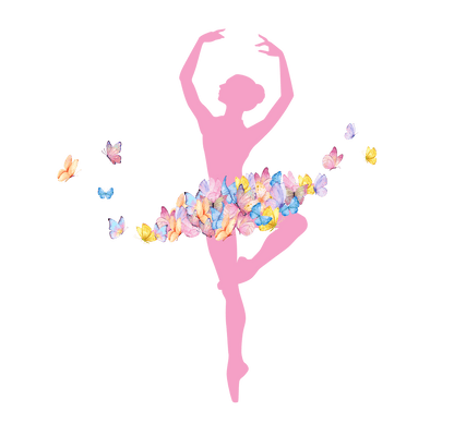 Butterfly Dancer - My Favorite Dancer Calls Me Mom - Women's Tee - 💖 Celebrate the Dancer in Your Life! 💖 - Personalizable - Whippie's