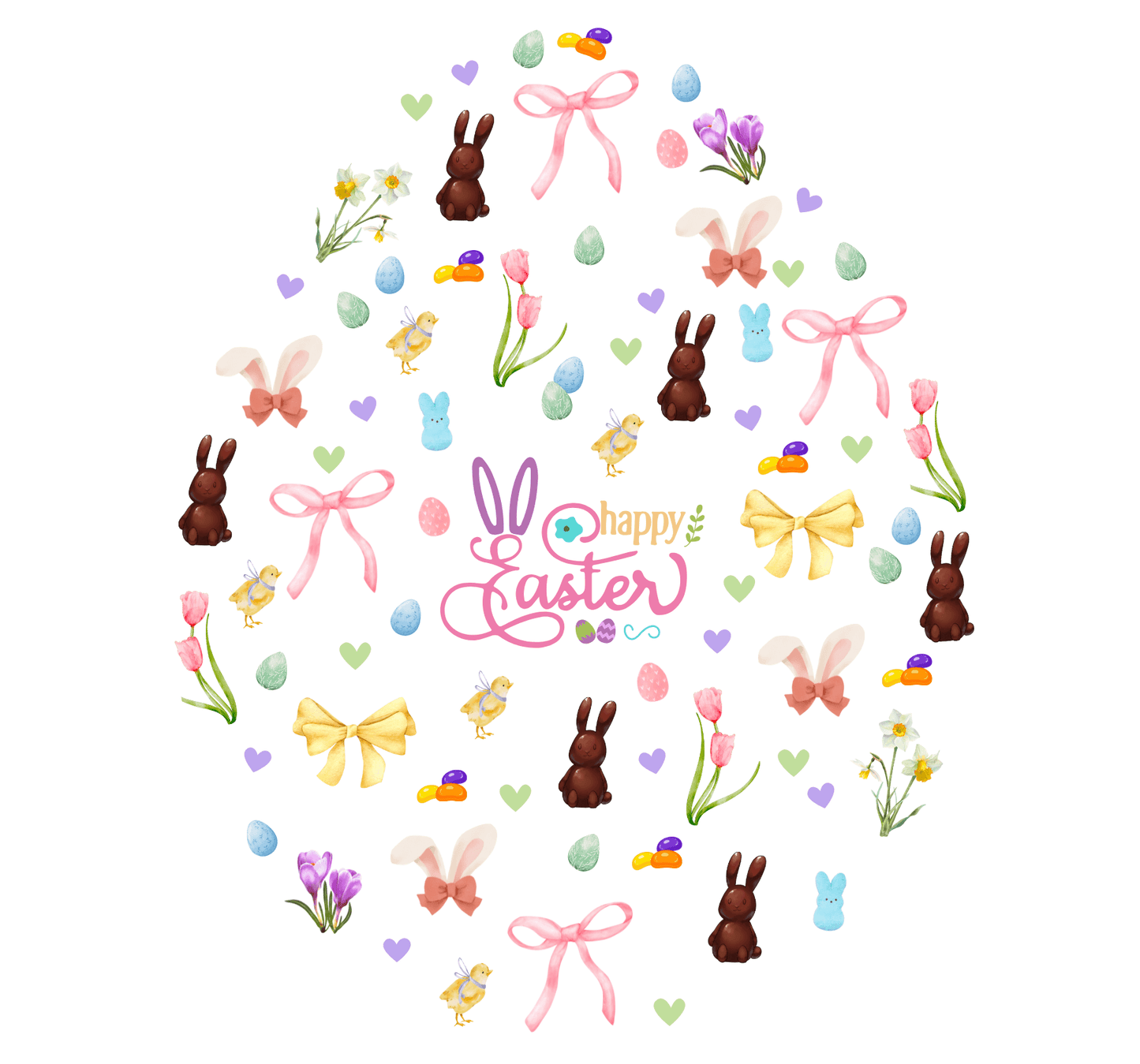 Easter Egg-stravaganza Kids Heavy Cotton Tee - Hop into Easter Fun! - Personalizable - Whippie's