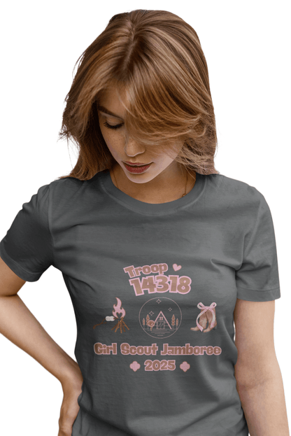 Girl Scout Jamboree Women's Tee - 2025 - Personalizable - Whippie's