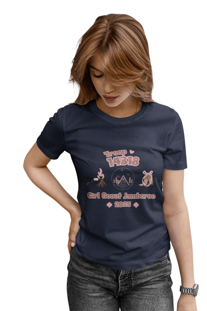 Girl Scout Jamboree Women's Tee - 2025 - Personalizable - Whippie's