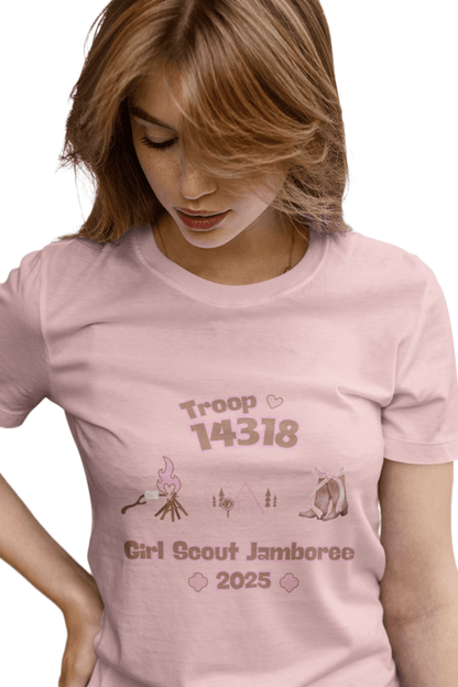 Girl Scout Jamboree Women's Tee - 2025 - Personalizable - Whippie's
