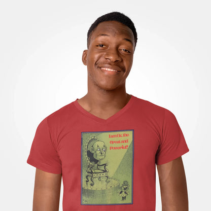 Wizard of Oz 'I am Oz, the Great and Powerful' - V-neck Tee - Whippie's