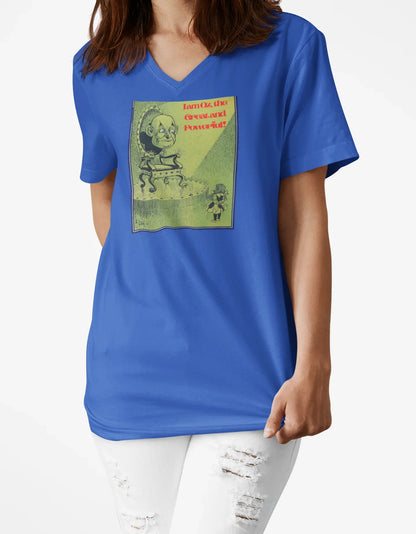 Wizard of Oz 'I am Oz, the Great and Powerful' - V-neck Tee - Whippie's