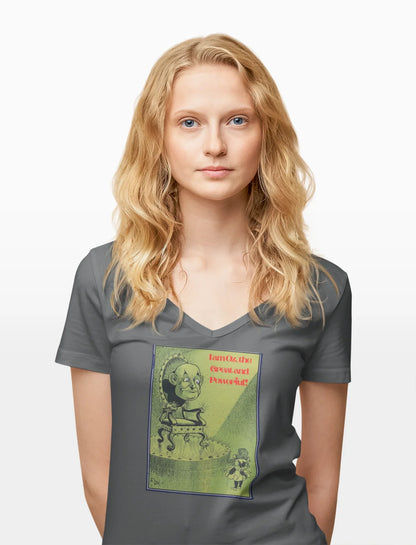Wizard of Oz 'I am Oz, the Great and Powerful' - V-neck Tee - Whippie's
