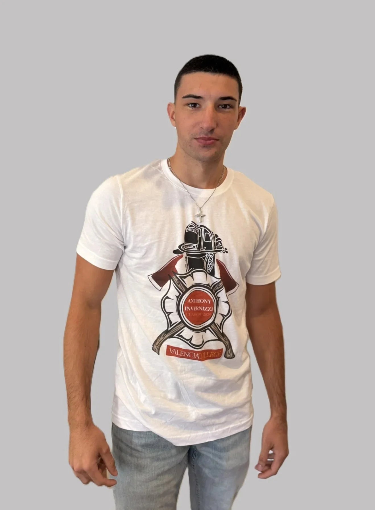 Fire Rescue Graduation Unisex Jersey Tee - Personalizable - Whippie's