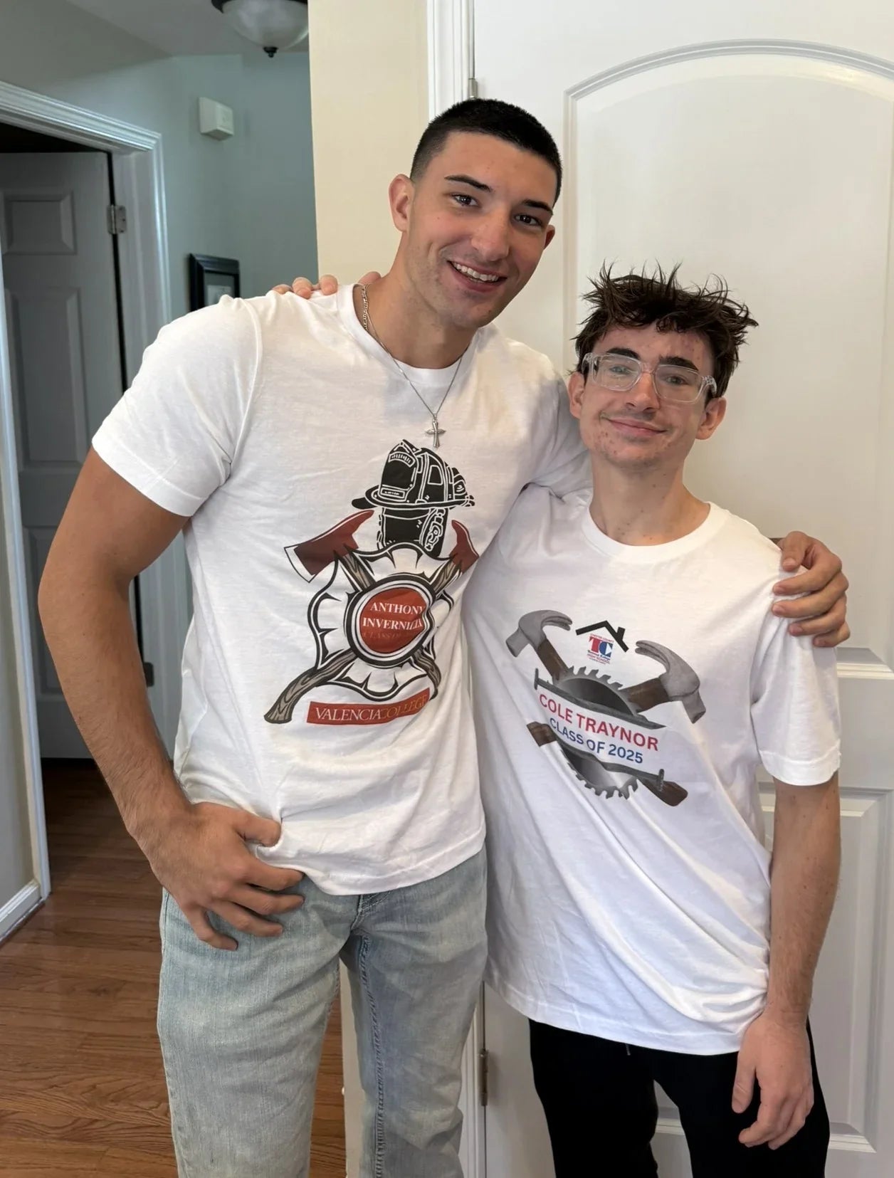 Fire Rescue Graduation Unisex Jersey Tee - Personalizable - Whippie's