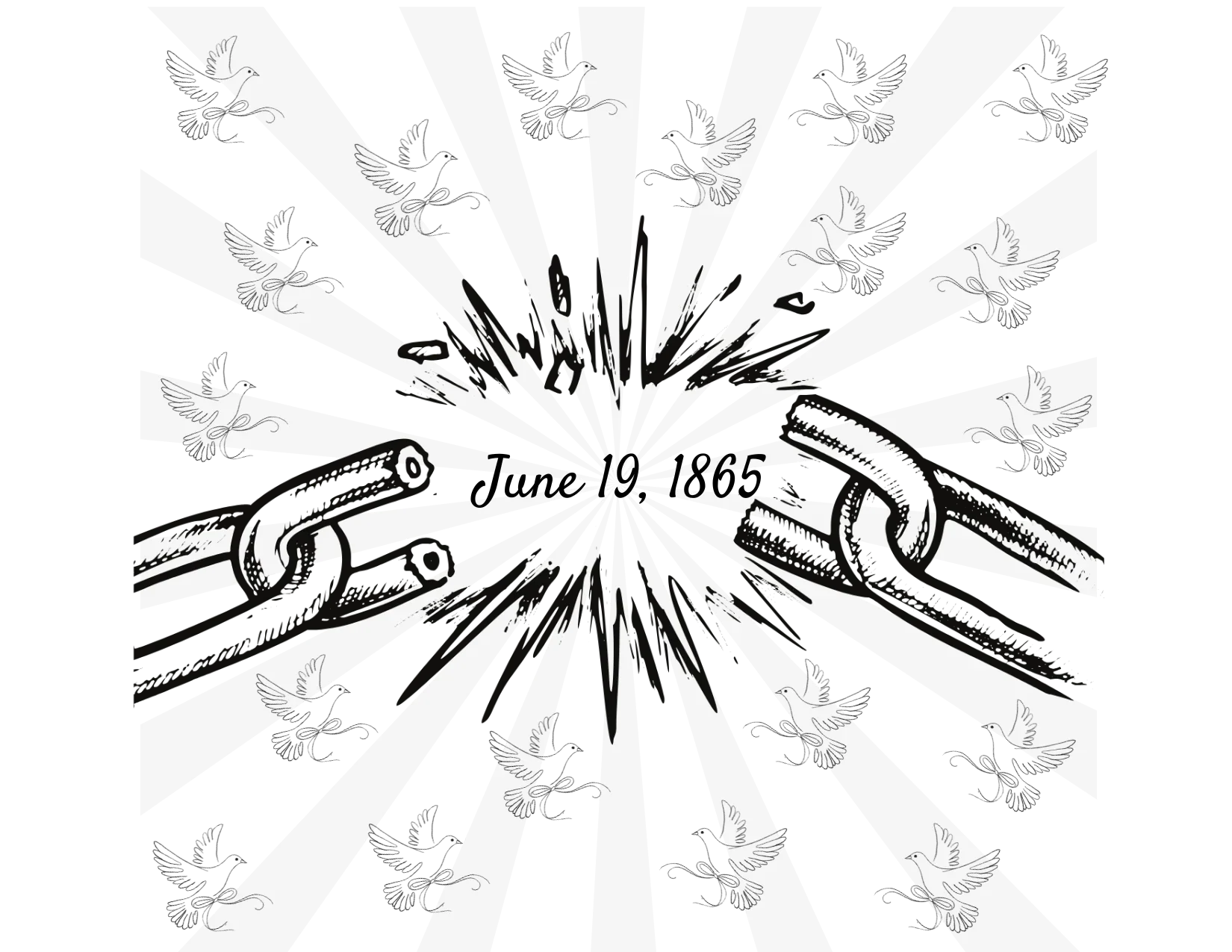 Juneteenth: Celebrating Freedom, Inspiring Peace Unisex Tee - Whippie's