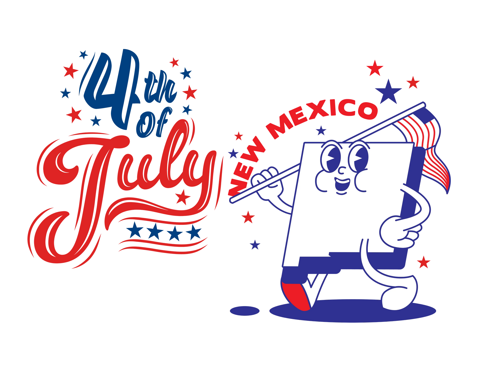 State Flag Pride - 4th of July Tee - Personalizable - Whippie's