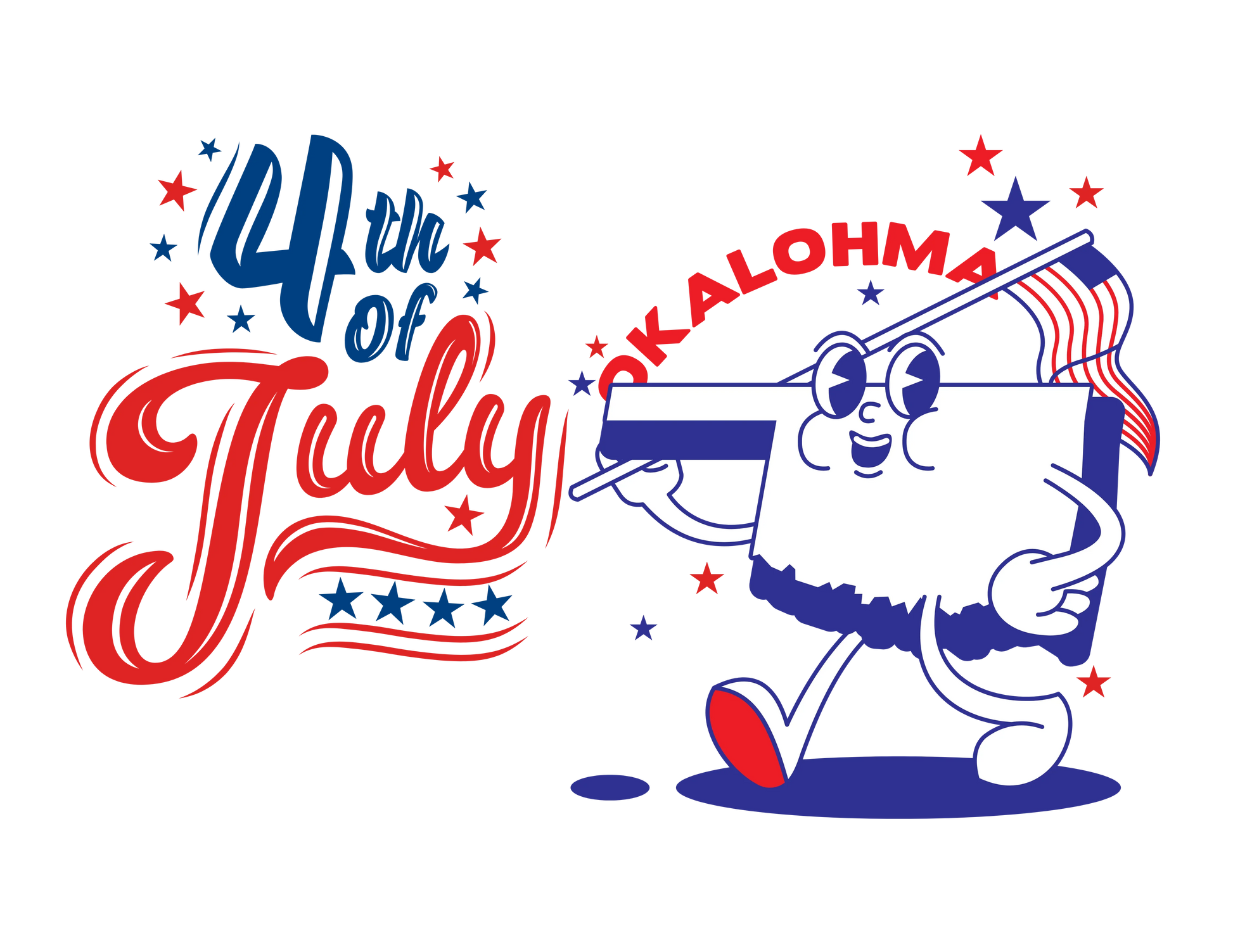 State Flag Pride - 4th of July Tee - Personalizable - Whippie's