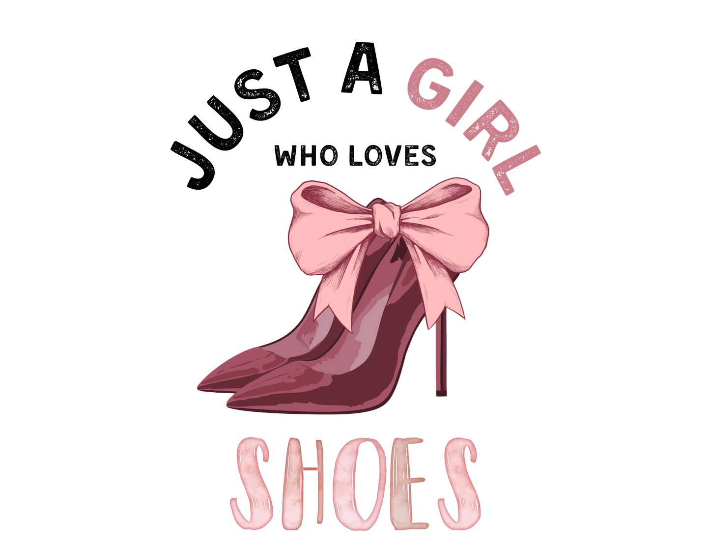 Just a Girl Who Loves... Graphic Women's Baby Tee | Choose Your Passion 💖 - Personalizable - Whippie's