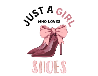 Just a Girl Who Loves... Graphic Women's Baby Tee | Choose Your Passion 💖 - Personalizable - Whippie's