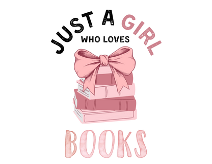 Just a Girl Who Loves... Graphic Women's Baby Tee | Choose Your Passion 💖 - Personalizable - Whippie's