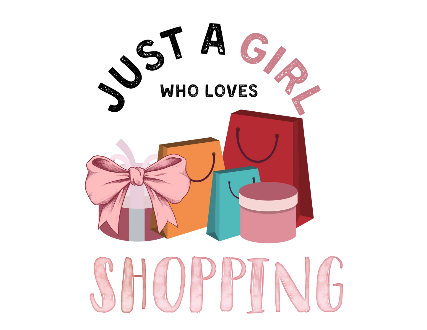 Just a Girl Who Loves... Graphic Women's Baby Tee | Choose Your Passion 💖 - Personalizable - Whippie's