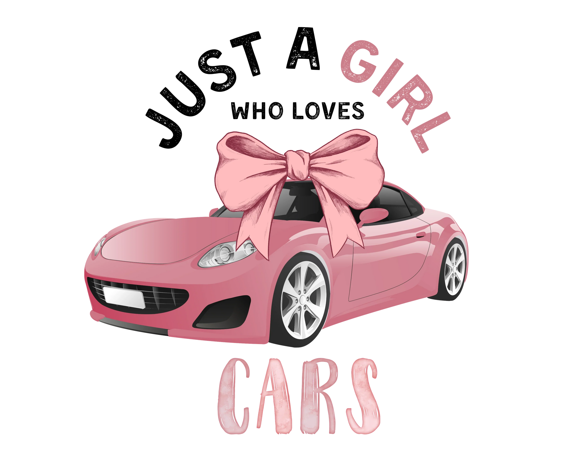 Just a Girl Who Loves... Graphic Women's Baby Tee | Choose Your Passion 💖 - Personalizable - Whippie's