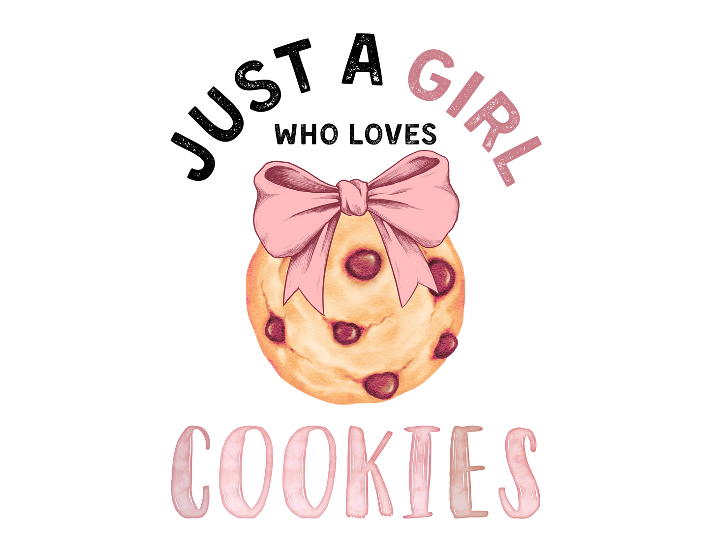 Just a Girl Who Loves... Graphic Women's Baby Tee | Choose Your Passion 💖 - Personalizable - Whippie's