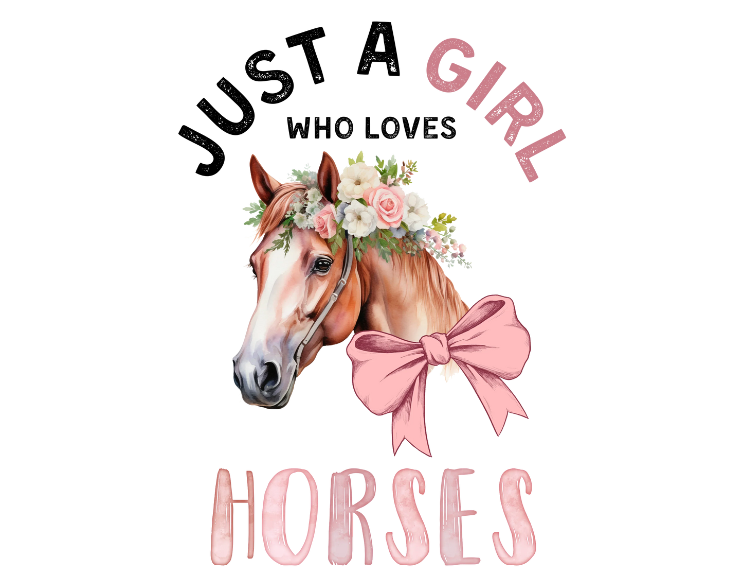 Just a Girl Who Loves... Graphic Women's Baby Tee | Choose Your Passion 💖 - Personalizable - Whippie's