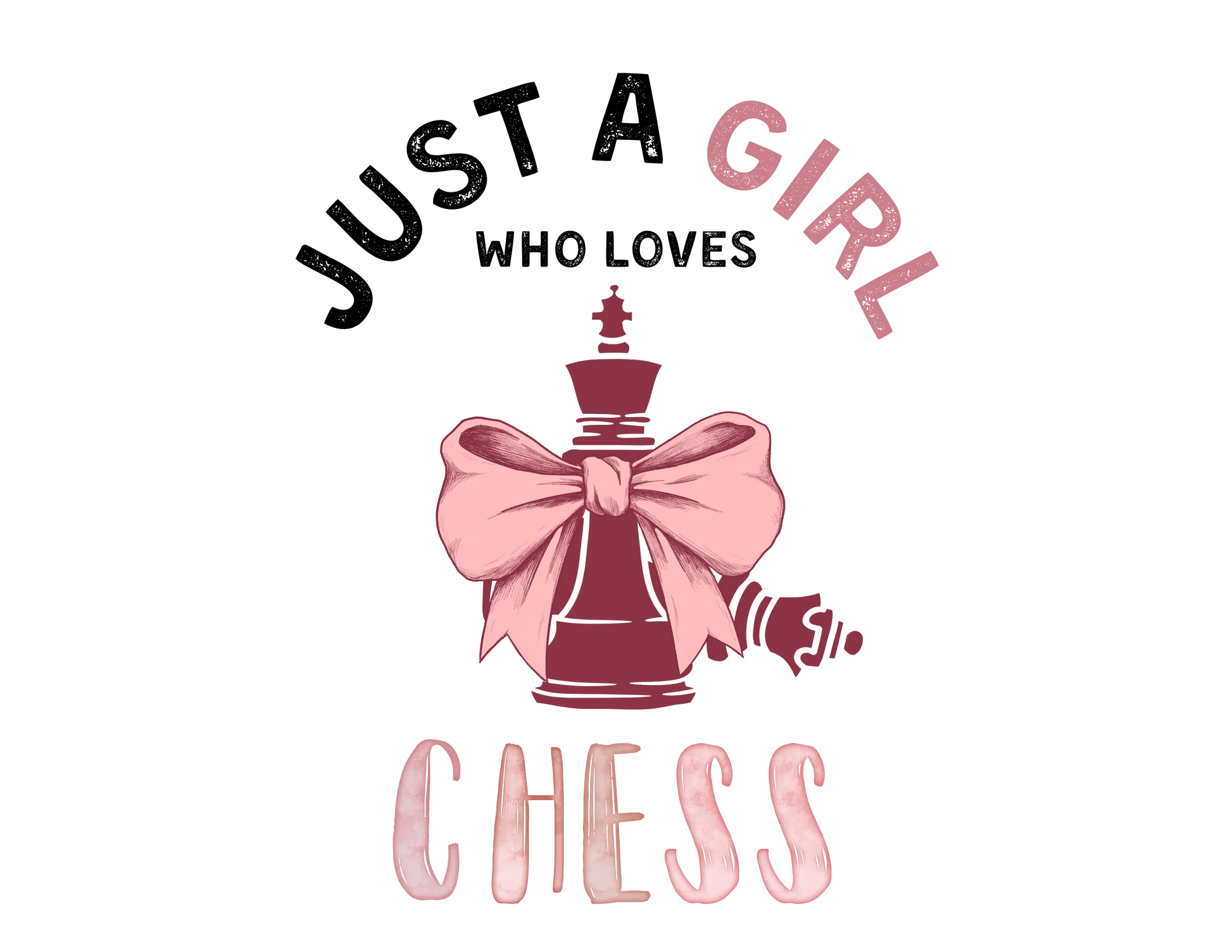 Just a Girl Who Loves... Graphic Women's Tee | Choose Your Passion 💖 - Personalizable - Whippie's