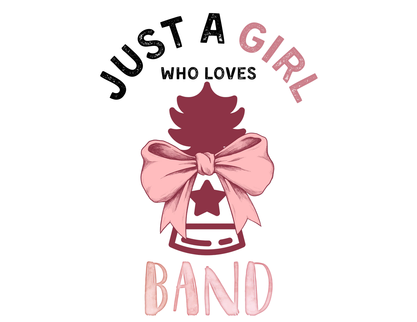 Just a Girl Who Loves... Graphic Women's Tee | Choose Your Passion 💖 - Personalizable - Whippie's