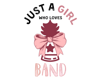 Just a Girl Who Loves... Graphic Women's Tee | Choose Your Passion 💖 - Personalizable - Whippie's