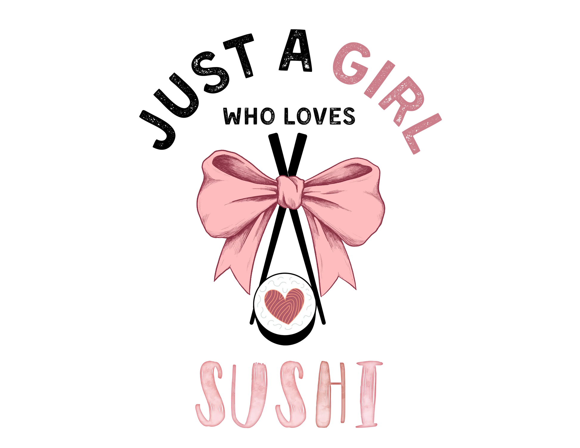 Just a Girl Who Loves... Graphic Women's Tee | Choose Your Passion 💖 - Personalizable - Whippie's