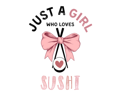 Just a Girl Who Loves... Graphic Women's Tee | Choose Your Passion 💖 - Personalizable - Whippie's