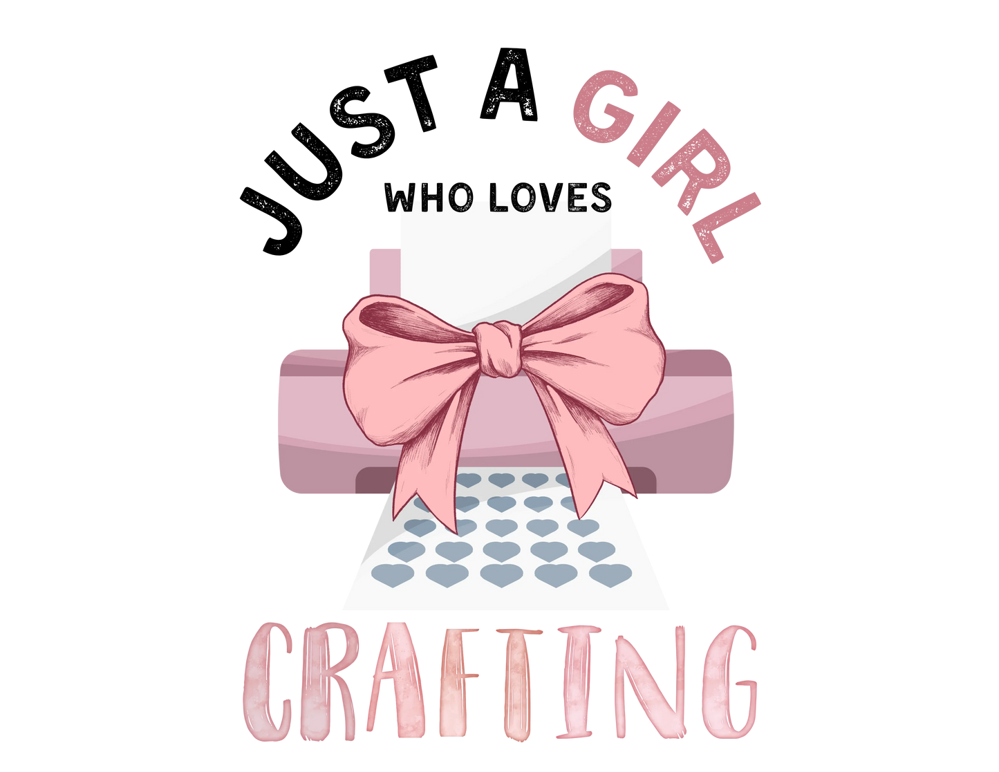 Just a Girl Who Loves... Graphic Women's Tee | Choose Your Passion 💖 - Personalizable - Whippie's