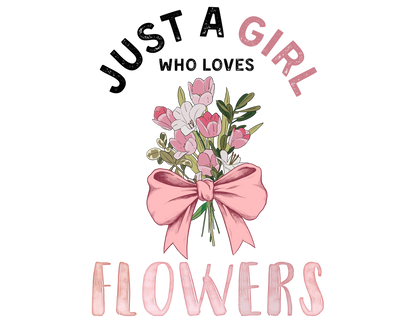 Just a Girl Who Loves... Graphic Women's Tee | Choose Your Passion 💖 - Personalizable - Whippie's