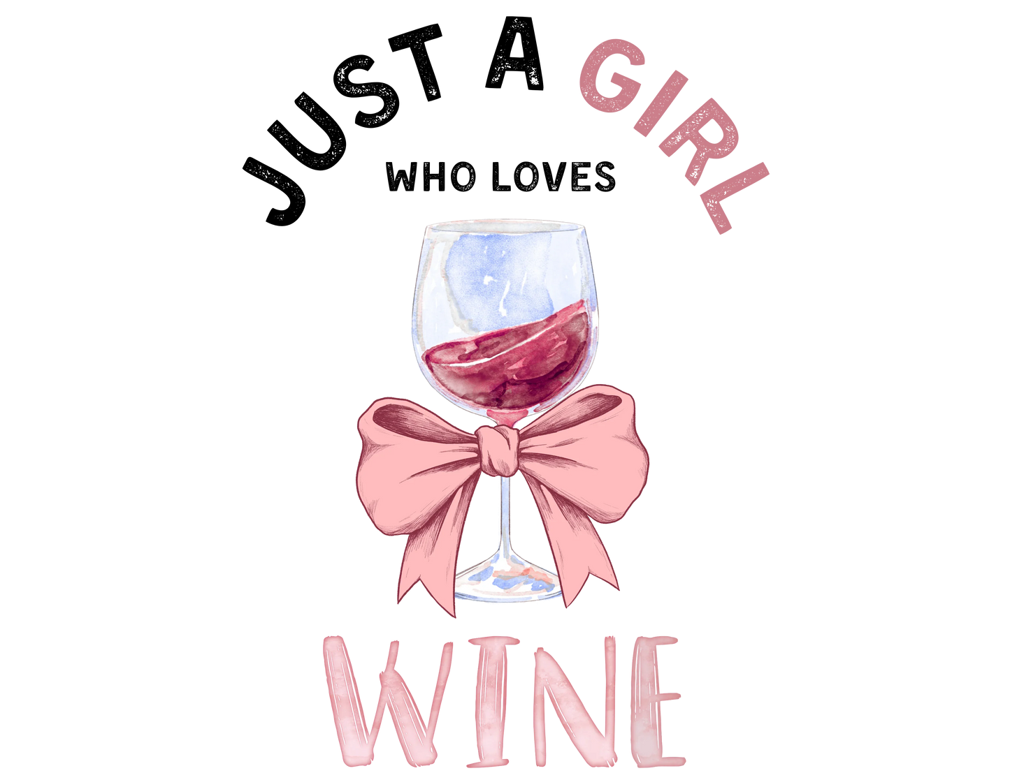 Just a Girl Who Loves... Graphic Women's Tee | Choose Your Passion 💖 - Personalizable - Whippie's