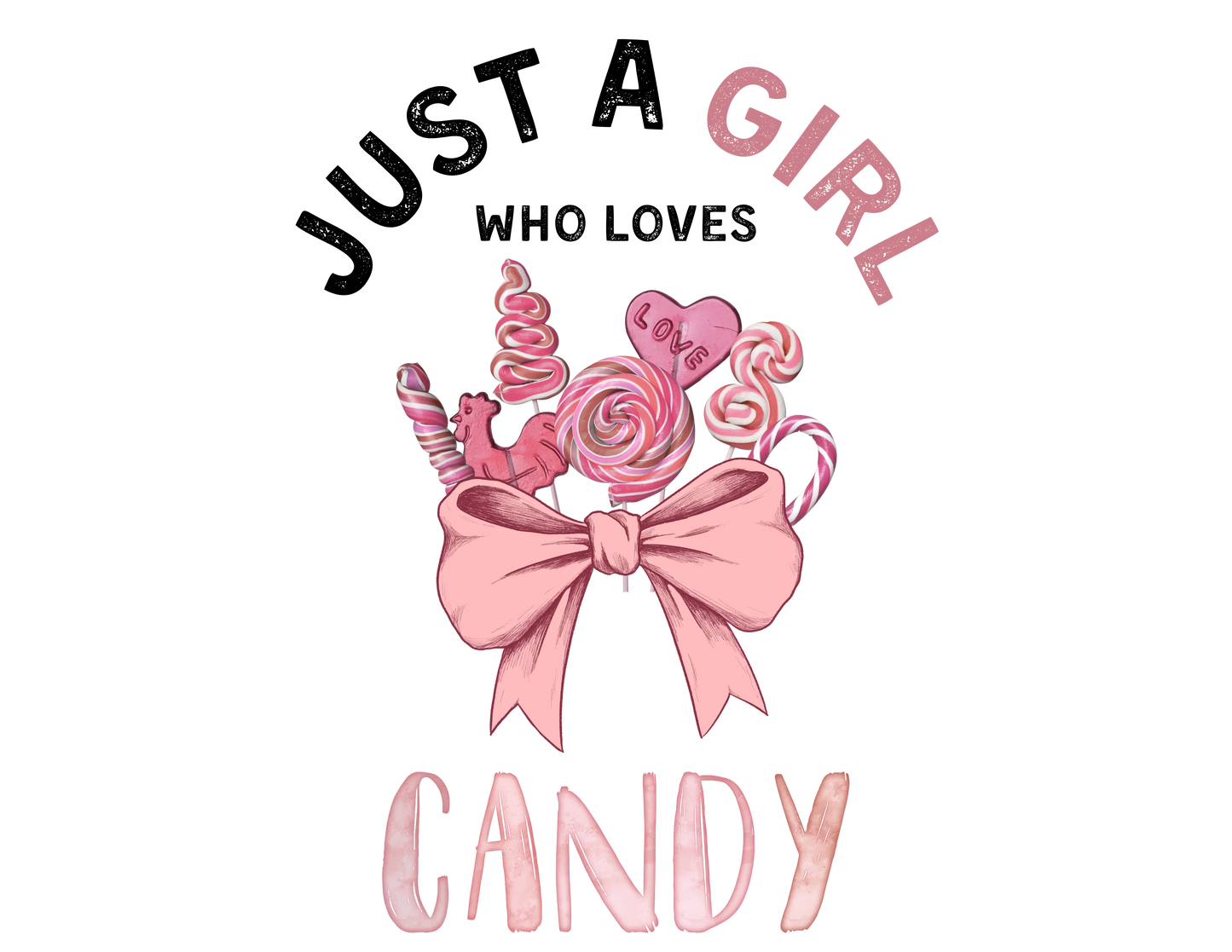 Just a Girl Who Loves... Graphic Women's Tee | Choose Your Passion 💖 - Personalizable - Whippie's