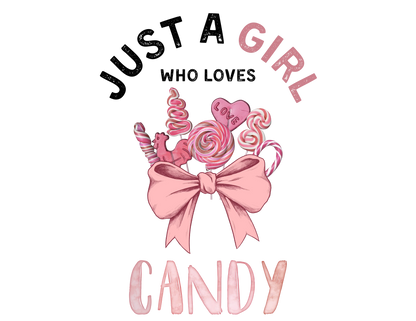 Just a Girl Who Loves... Graphic Women's Tee | Choose Your Passion 💖 - Personalizable - Whippie's