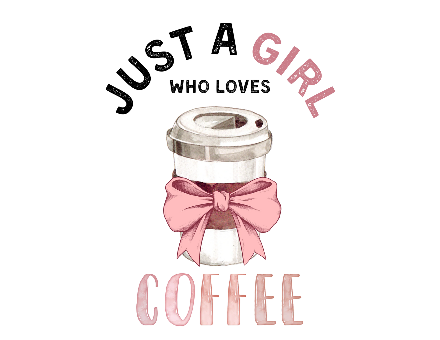 Just a Girl Who Loves... Graphic Women's Tee | Choose Your Passion 💖 - Personalizable - Whippie's