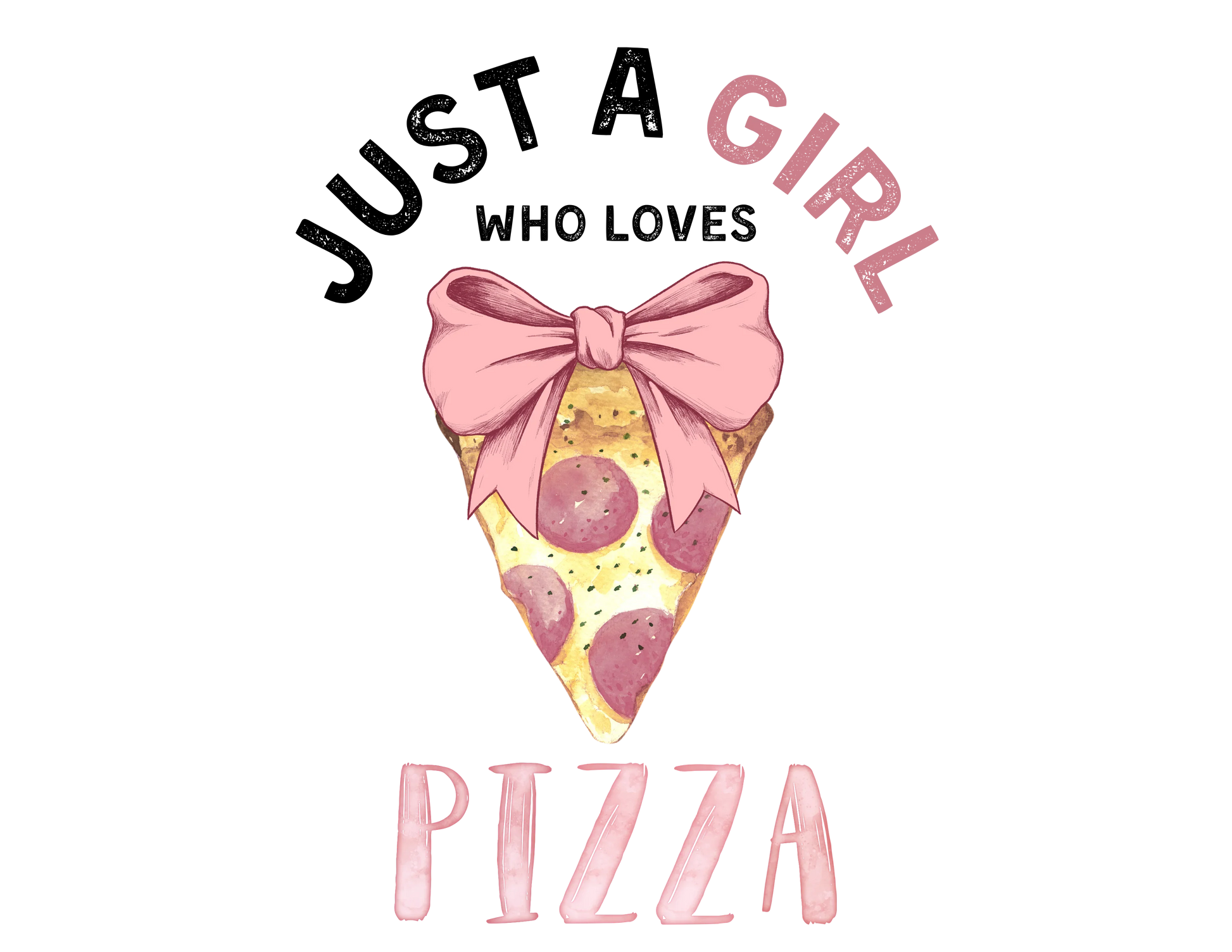 Just a Girl Who Loves... Graphic Women's Tee | Choose Your Passion 💖 - Personalizable - Whippie's