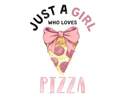 Just a Girl Who Loves... Graphic Women's Tee | Choose Your Passion 💖 - Personalizable - Whippie's