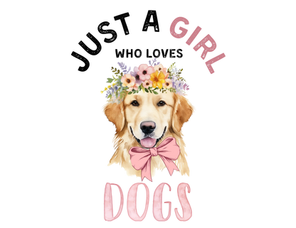 Just a Girl Who Loves... Graphic Women's Tee | Choose Your Passion 💖 - Personalizable - Whippie's