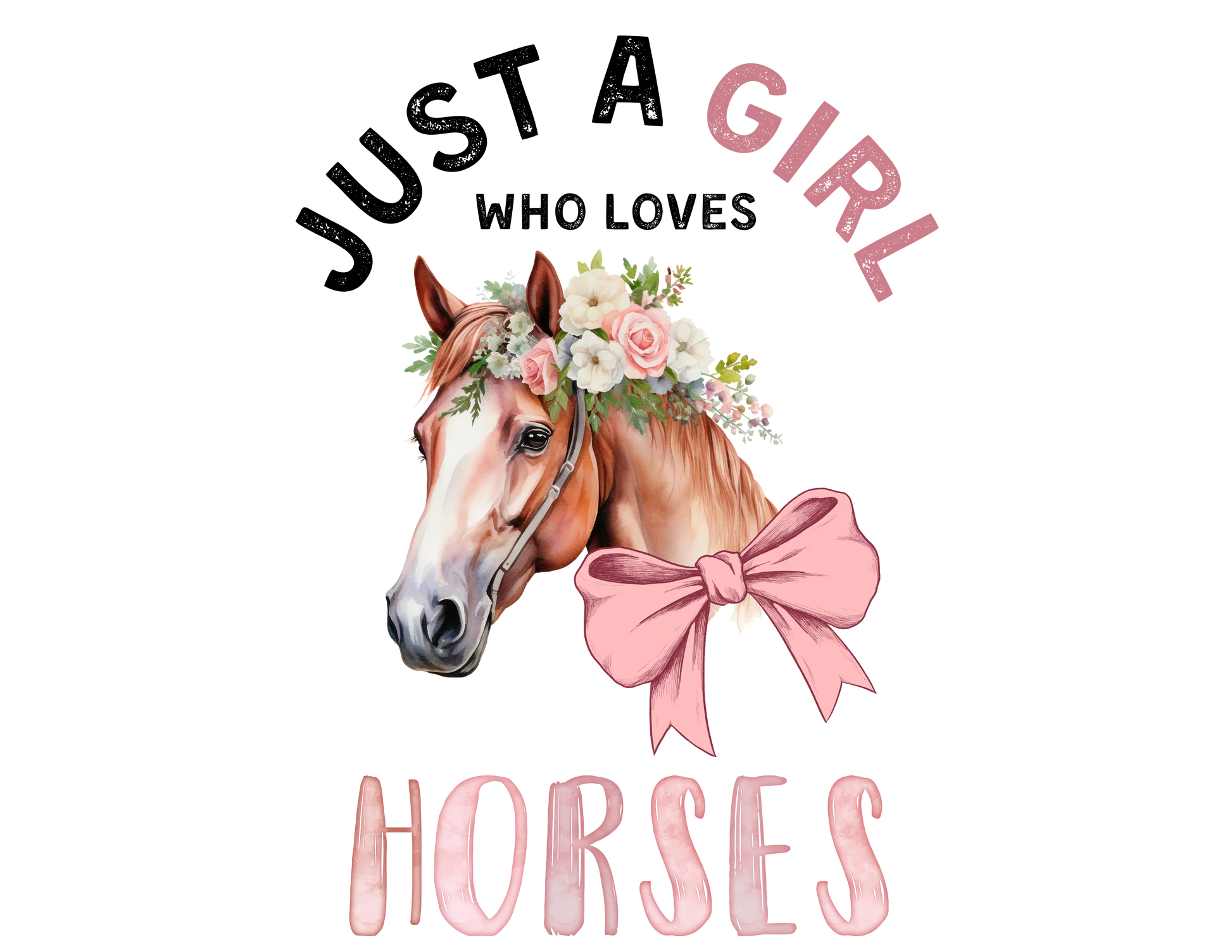Just a Girl Who Loves... Graphic Women's Tee | Choose Your Passion 💖 - Personalizable - Whippie's