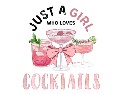 Just a Girl Who Loves... Graphic Women's Tee | Choose Your Passion 💖 - Personalizable - Whippie's