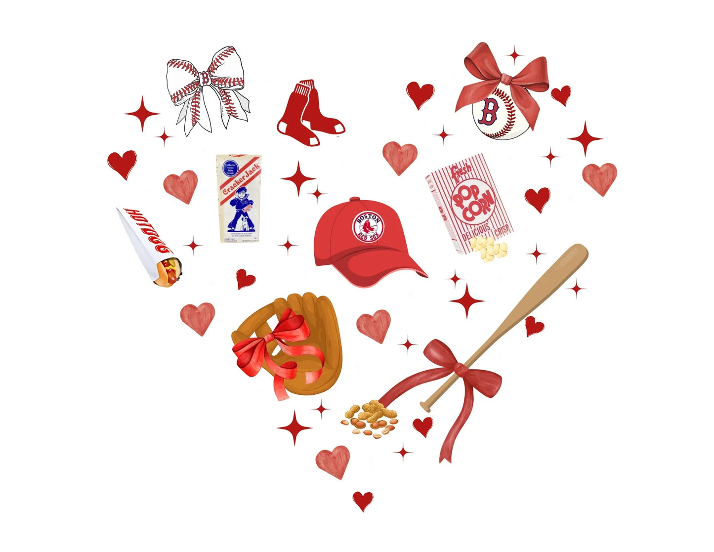 Red Sox Love Youth Tee - Whippie's