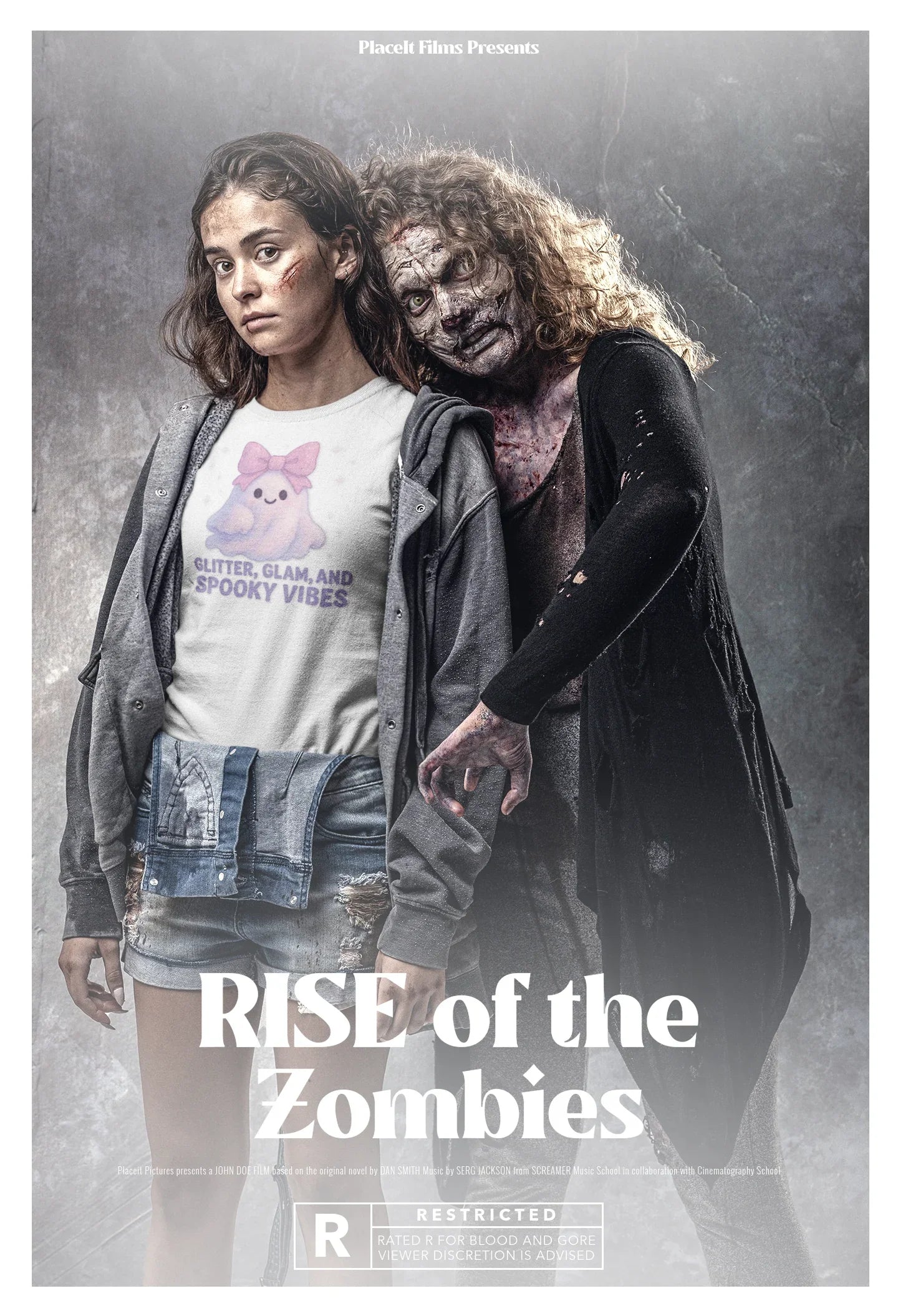 Glitter, Glam, & Spooky Vibes Women's Relaxed Tee - Whippie's