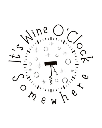 It's Wine O'Clock Somewhere Unisex Tee