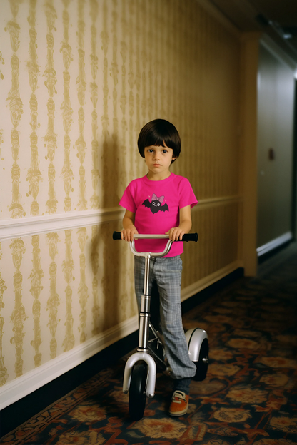Pink Bow Halloween Friends Youth Tee - Personalizable