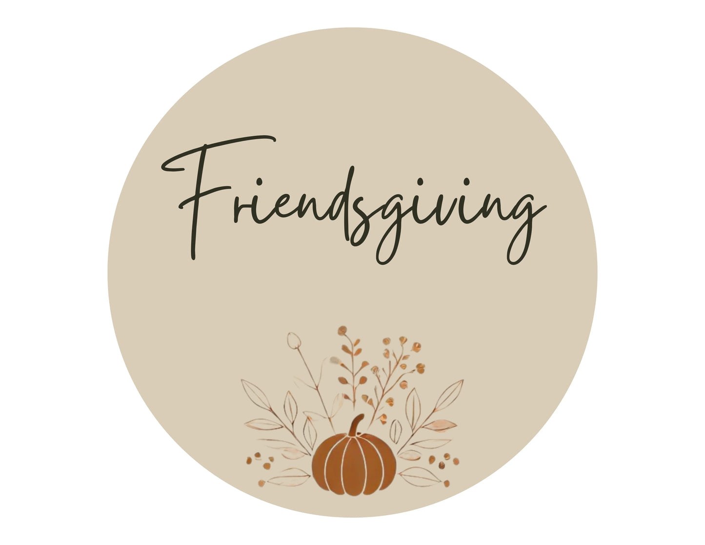 Friendsgiving Vibes: Gather & Give Thanks! Unisex Tee