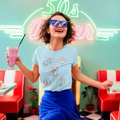 Retro Christmas T-Shirt, Vintage Holiday