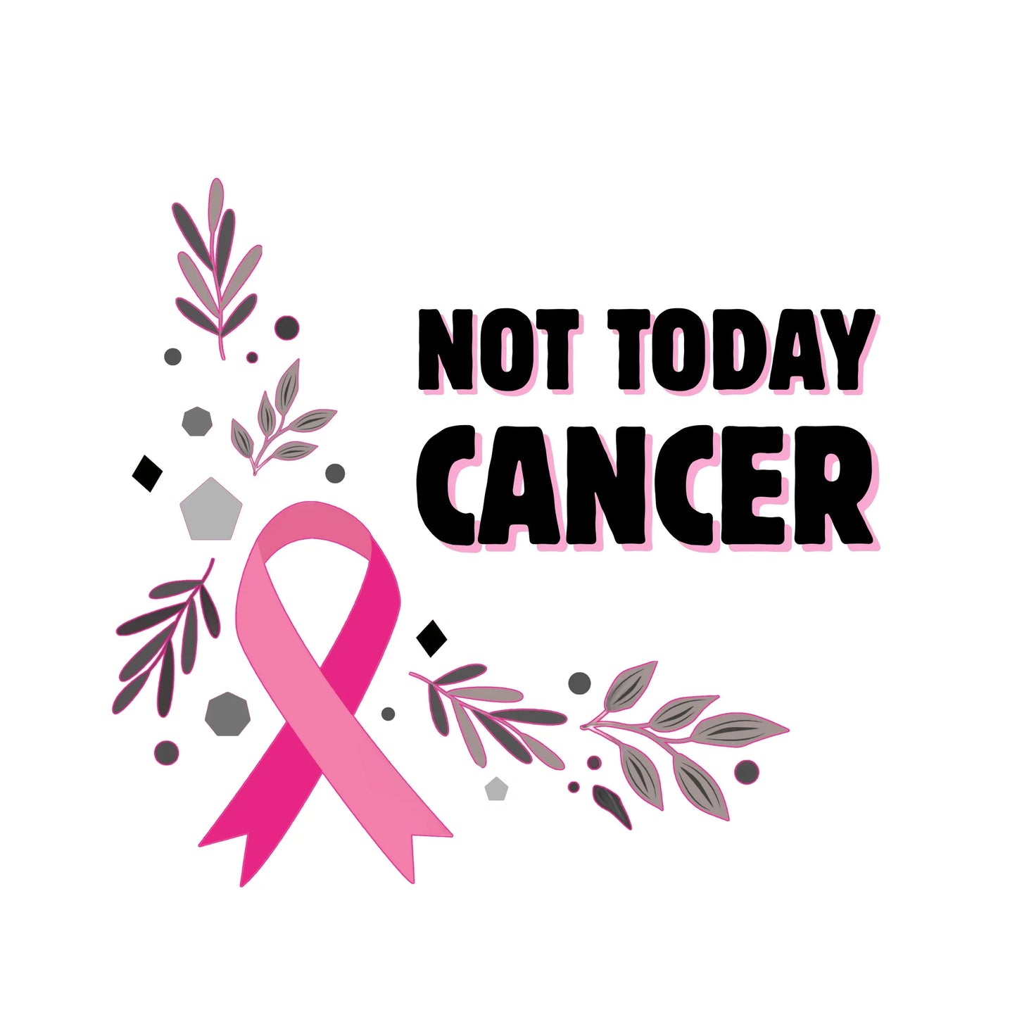 Lisa Whippie Fundraiser Breast Cancer Tee - Not Today Cancer Unisex