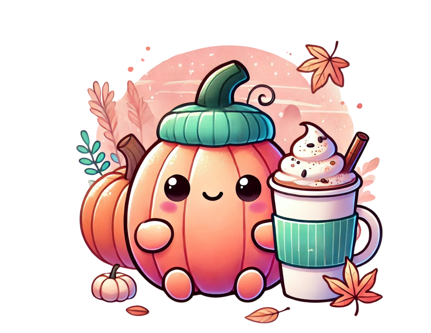 Cute Pumpkin Latte Pumpkin Spice Tee